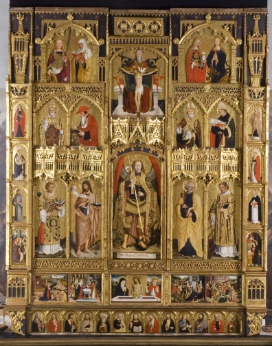 The great polyptych by Giovanni Canavesio