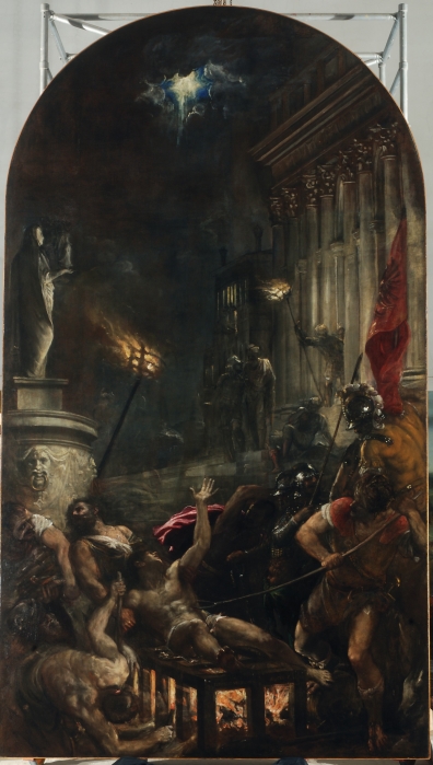 Il Restauro di un Capolavoro di Tiziano Vecellio - Il Martirio di San Lorenzo. 