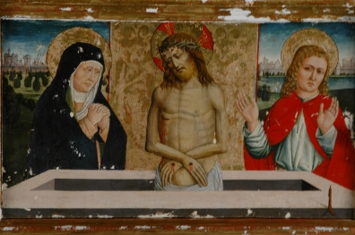 The great polyptych by Giovanni Canavesio. 