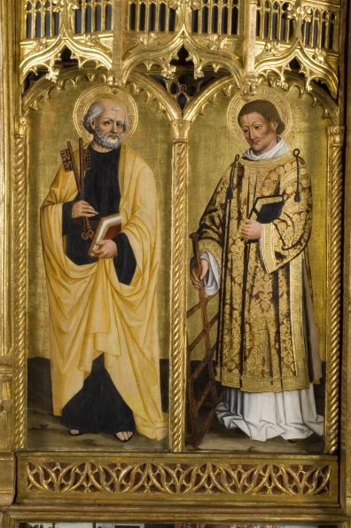 The great polyptych by Giovanni Canavesio. 