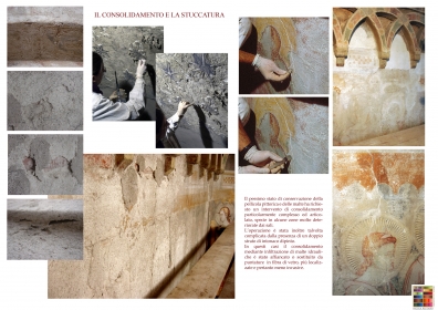 The Restoration of the 14th Century Frescos of the Chiaravalle Milanese Abbey. 