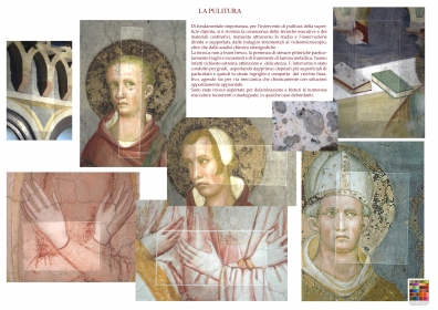 Il Restauro degli Affreschi Trecenteschi dell'Abbazia di Chiaravalle Milanese. La pulitura
