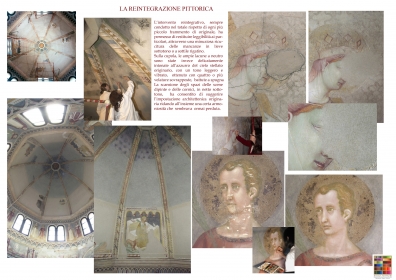Il Restauro degli Affreschi Trecenteschi dell'Abbazia di Chiaravalle Milanese. La reintegrazione pittorica