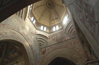 Il Restauro degli Affreschi Trecenteschi dell'Abbazia di Chiaravalle Milanese. 